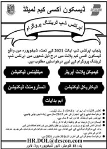 Apprenticeship Training Program