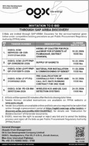 Invitation to E-Bid Through SAP ARIBA Discovery