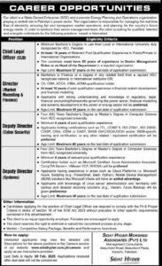 Job Vacancy – Cheif Legal Officer – Karachi