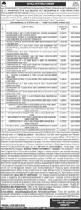 Tender Notice - Planning and Housing department District Sohbat pur - Balochistan - Planning and Housing department District Sohbat pur