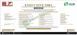 Admission Notice - Executive MBA - Leadership - Excellence Impact