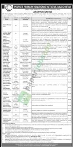 Job Vacancy - Officer - PPHI-B - Quetta - PPHI-B