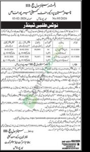 Tender Notice - Women Centre Facility at Kot Ghulam Muhammad Court - Office of the Senior Civil Judge