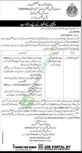 Job Vacancy for Senior Public Health Specialist - Sindh Social Protection Authority