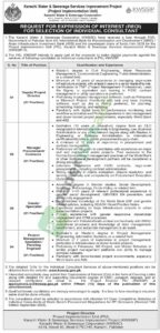 Job Vacancy - Manager Procurement/Contracts - Karachi - KWSSIP