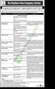 Job Vacancy - Senior Engineer / Manager - System Administrator / AIX - Sui Southern Gas Company Limited - Sui Southern Gas Company Limited