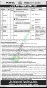 OT Assistant / Nursing Orderly / Sanitary Worker / Naib Qasid - WAPDA