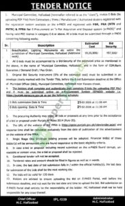 Tender Notice - Beautification, Lighting. Monuments etc - Municipal Committee