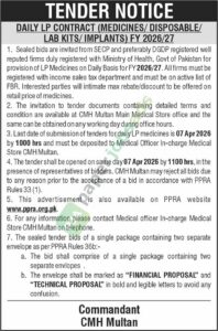 Provision of LP Medicines - Public Sector Organization