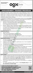 Management Trainee Program - Oil & Gas Development Company Limited (OGDC)