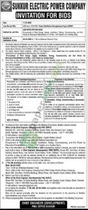 Procurement of Plant Design, Supply, Installation - SUKKUR ELECTRIC POWER COMPANY