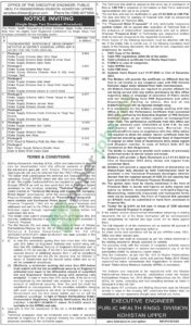 Misc. Works - Public Health Engineering Division