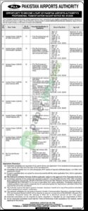 Assitant Grade-II - Air Traffic Control / Communication Operations / Airport Services - PAKISTAN AIRPORTS AUTHORITY