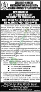 Performance Audit of Hot Water Treatment Plants - Department of Plant Protection (DPP)