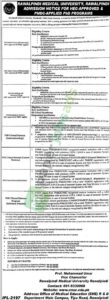 HEC-Approved & PMDC-Applied PhD Programs - Rawalpindi Medical University