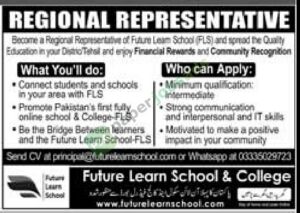 Regional Representative - Future Leam School & College