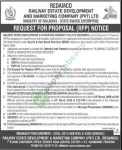 Proposal (Rfp) Notice - REDAMCO
