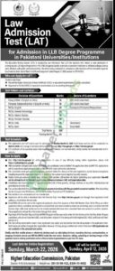 Law Admission Test (LAT) - The Education Testing Council