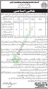 Junior Clerk (BPS-11) - Population Welfare Department
