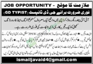 GD Typist - Custom Clearing & Forwarding Company