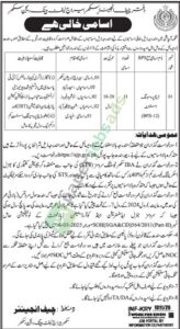 Data Processing Assistant - Sukkur Barrage Left Bank Region