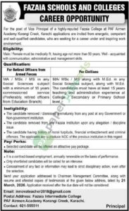 Vice Principal - FAZAIA SCHOOLS AND COLLEGES