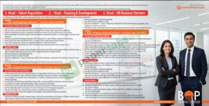 Head - Talent Acquisition / Training & Development / HR Business Partner - The Bank of Punjab